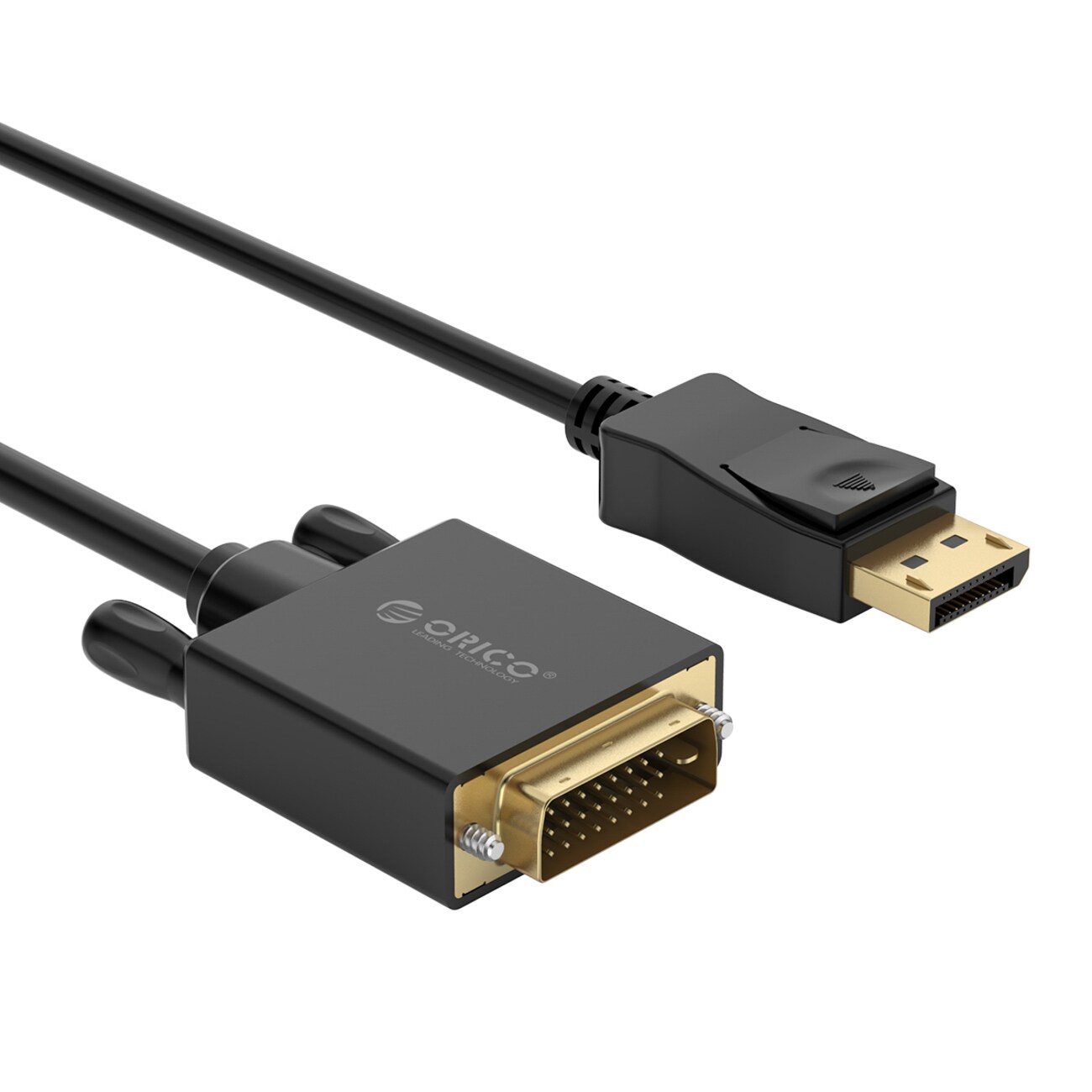 Orico XD-DTD DisplayPort till DVI 4K-kabel 3 m – svart, bild 3