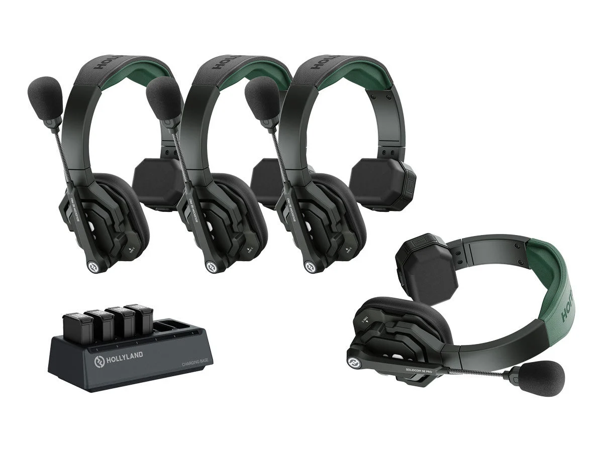 Hollyland Solidcom SE Pro 4-Person Wireless Headset Intercom System, bild 2