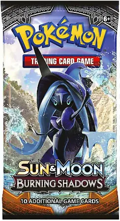 Pokemon Sun & Moon: Burning Shadows Boosters