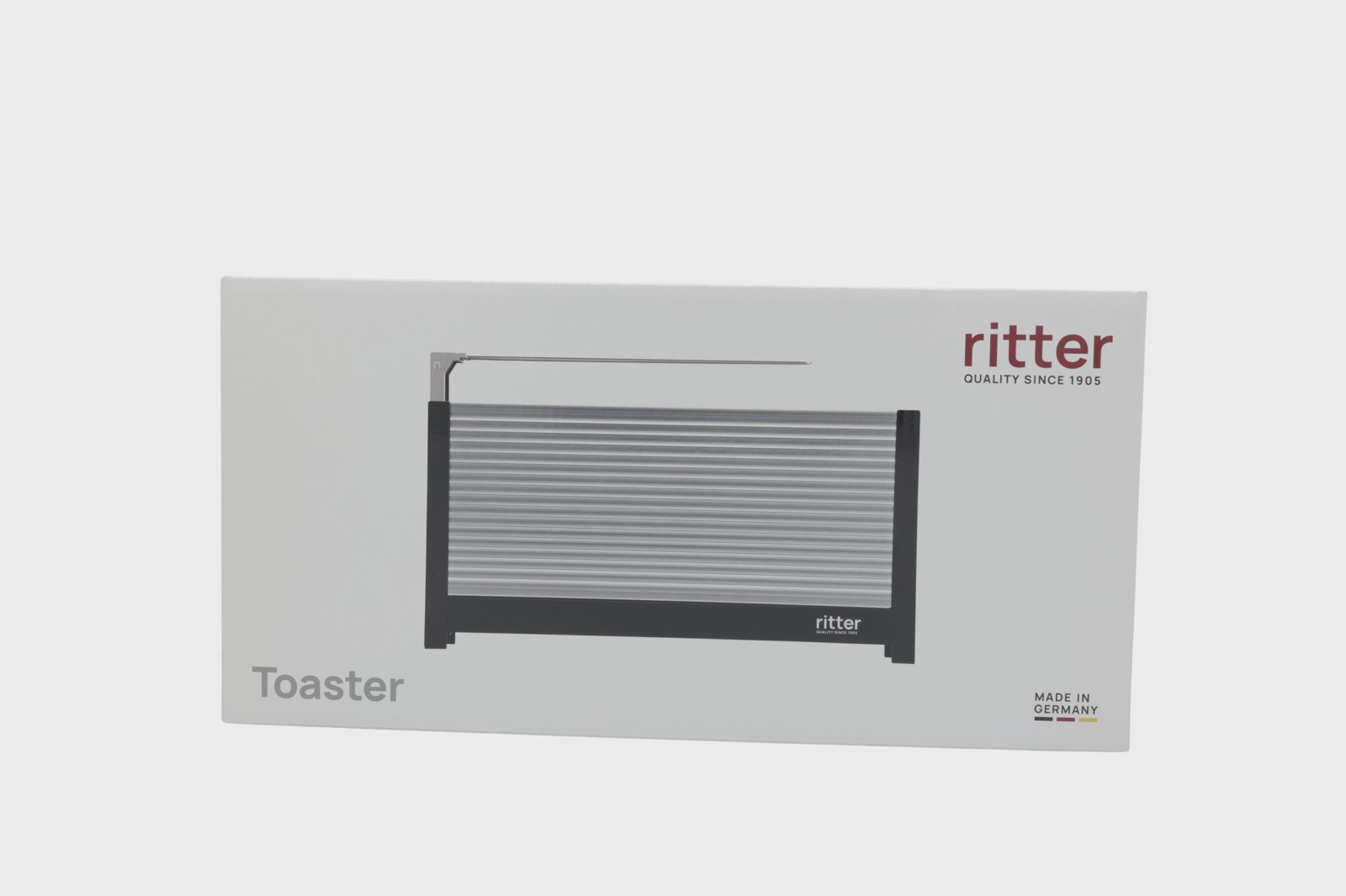 Ritter Volcano 3 630010 långfacksbrödrost 950 W 2 skivor aluminium