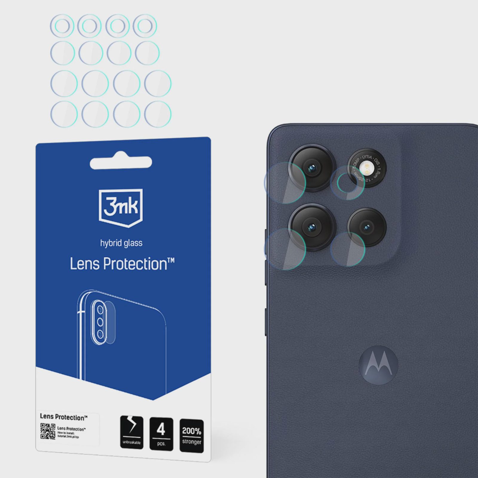 3mk linsskydd för Motorola Moto G86 / G86 Power