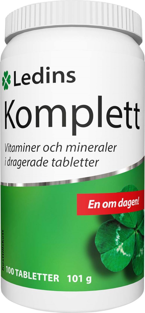 Ledins Komplett multivitamin 100 tabletter, bild 2