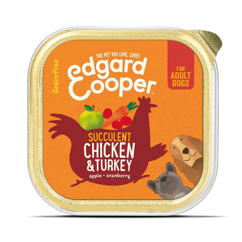 Edgard & Cooper Dog Chicken & Turkey 150 g