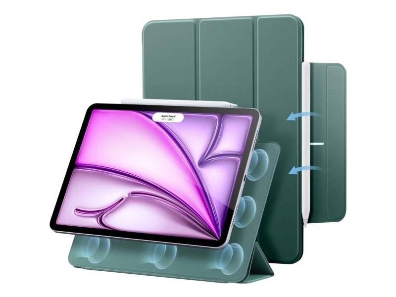 ESR 1B1980902 Tabletfodral för Apple iPad Air 13 (M5, 2026), iPad Air 13 (M3, 2025), iPad Air 13 (M2, 2024), iPad Pro 12.9 (Gen.6, 2022), iPad Pro 12.9 (Gen.5,)