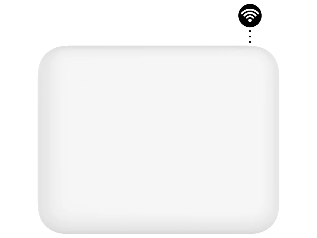 Mill Invisible Smart Wi-Fi Gen4 panelelement PA400WIFI4 (vit), bild 2