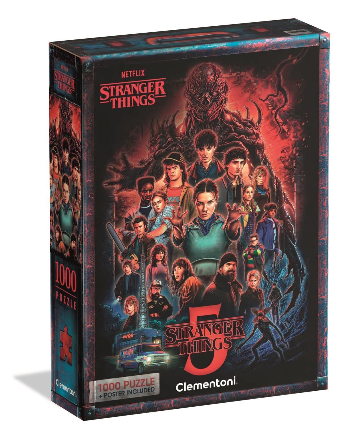 Clementoni Pussel Stranger Things 5, 1000 bitar