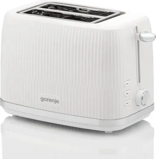Gorenje T850DPW, 2 skivor, Vit, Plast, Knappar, 0,8 m, 204 mm