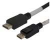 Deltaco Displayport 2.1, 8K, DP54, 2m, Svart