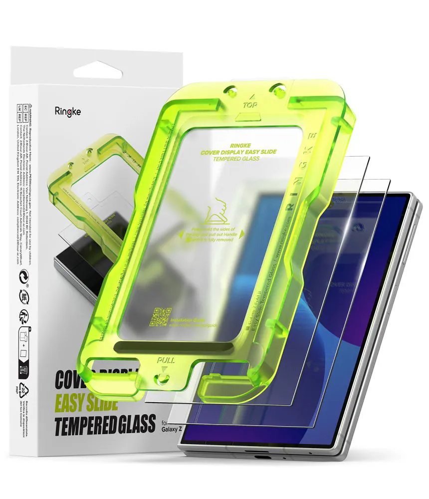 Ringke Cover Display Pro, 2-pack härdat glas till Samsung Galaxy Z Fold 8
