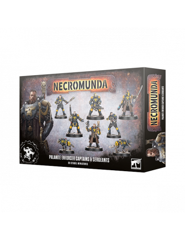 NECROMUNDA: PALANITE ENFORCER CAPTAINS & SERGEANTS