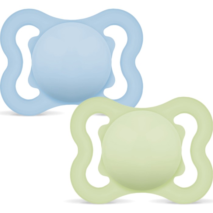 MAM Air Silicone 0-6m Neutral 2pcs