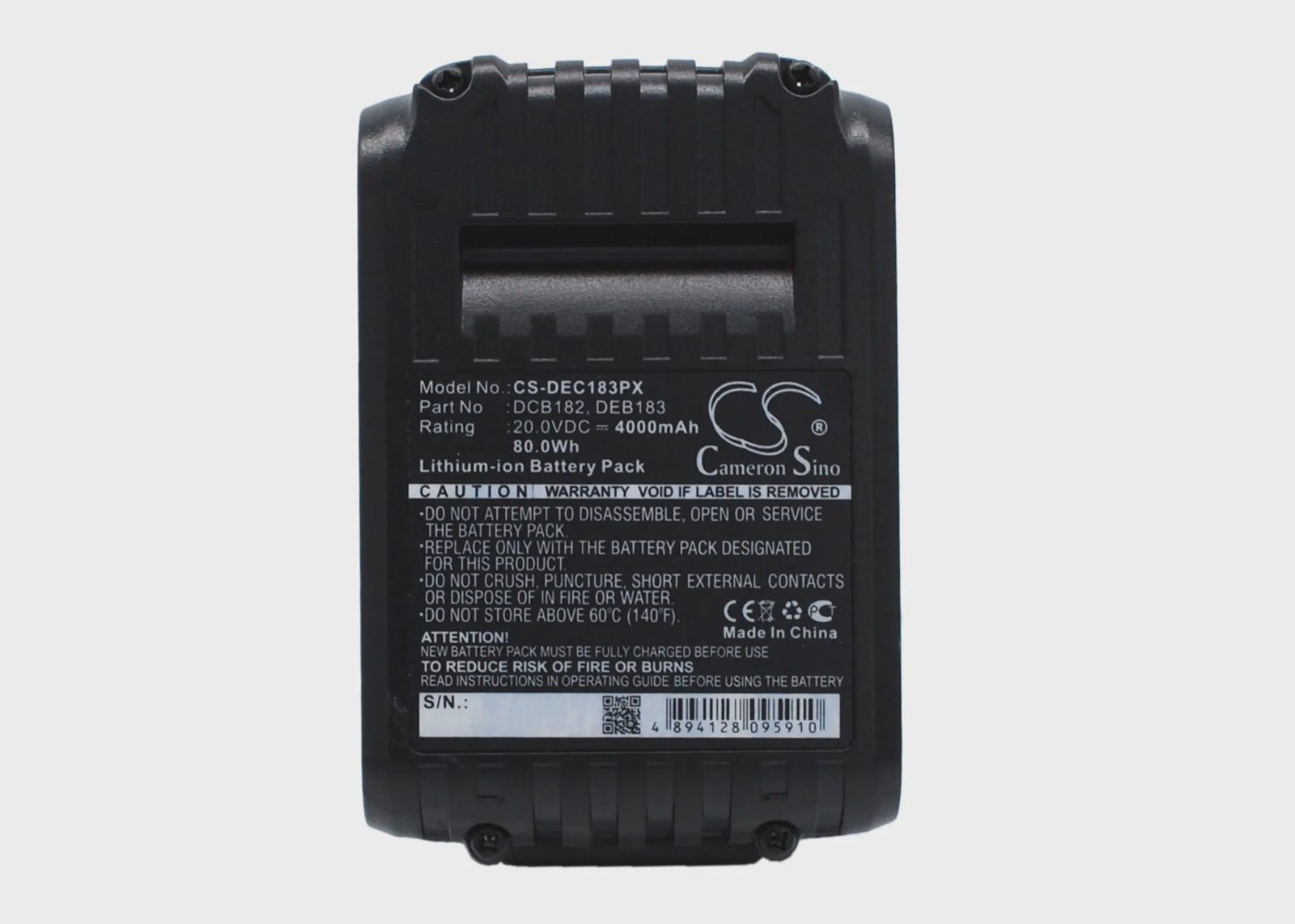 Batteri till Elverktyg för DeWalt DCD740, DCD740B, DCD780 m.fl.