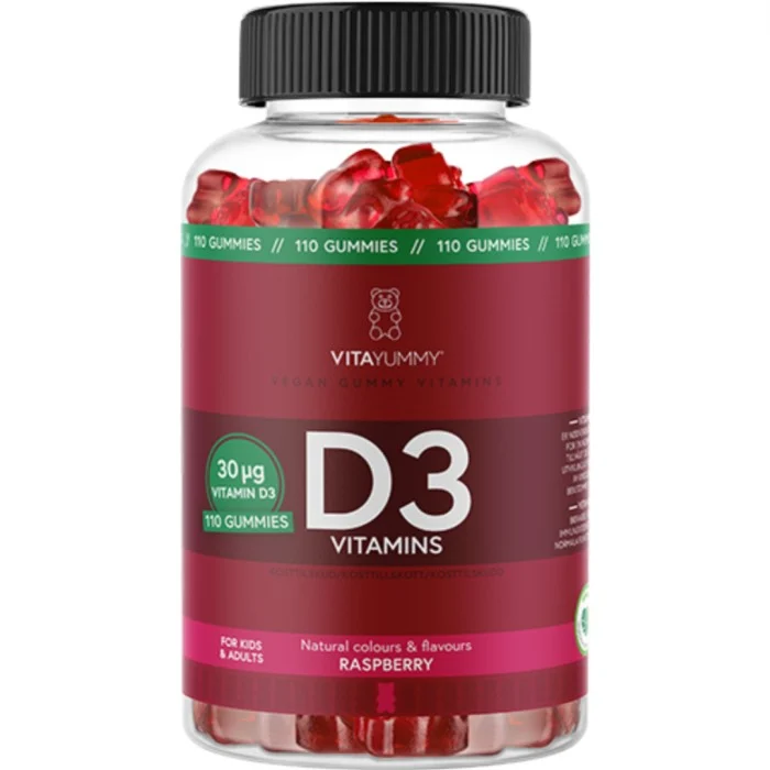 VitaYummy D3 Raspberry 110 st