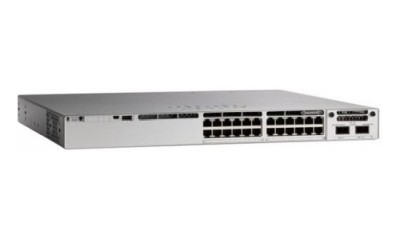 Cisco Catalyst 9200L, Network Essentials, 24xGigabit+ 4xGigabit SFP (upplänk), L3, rackmonterbar 1U