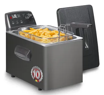 Fritel Turbo SF 4551M, Fritös, 5 l, 190 ° C, 5 personer, Single, Antracit