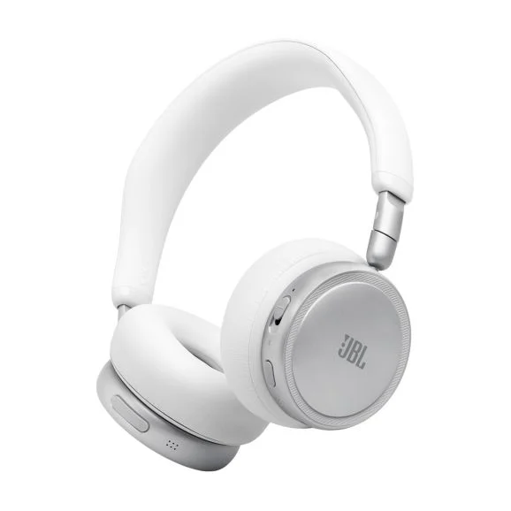 JBL Live 680NC trådlösa on-ear ANC-hörlurar, vit