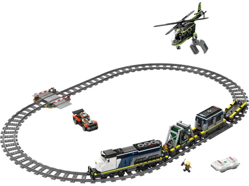 LEGO City Polis - tågrån 60508, bild 2
