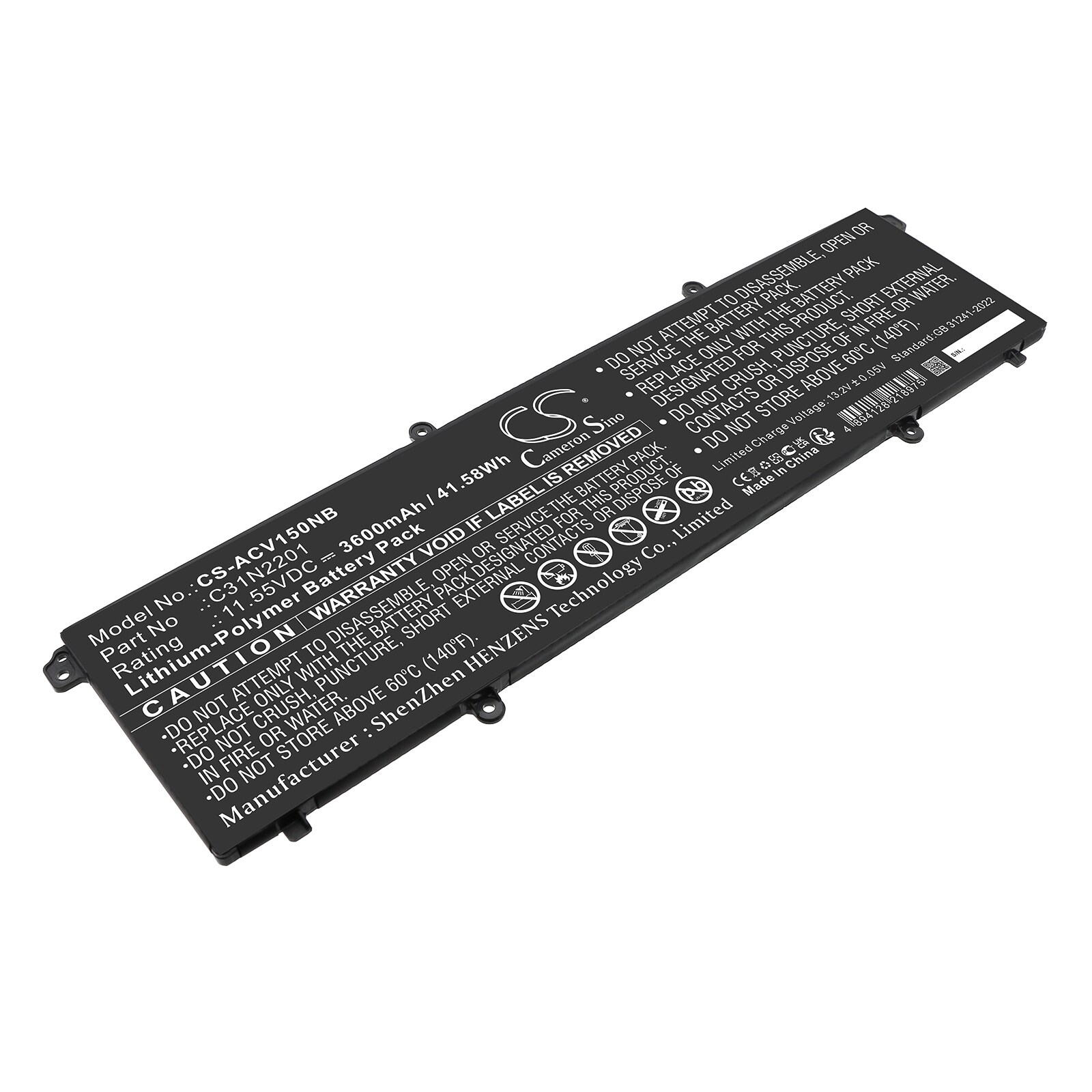 Batteri till Notebook, Bärbar dator för Asus E1504FA-BQ038W, E1504FA-BQ090 m.fl., bild 5