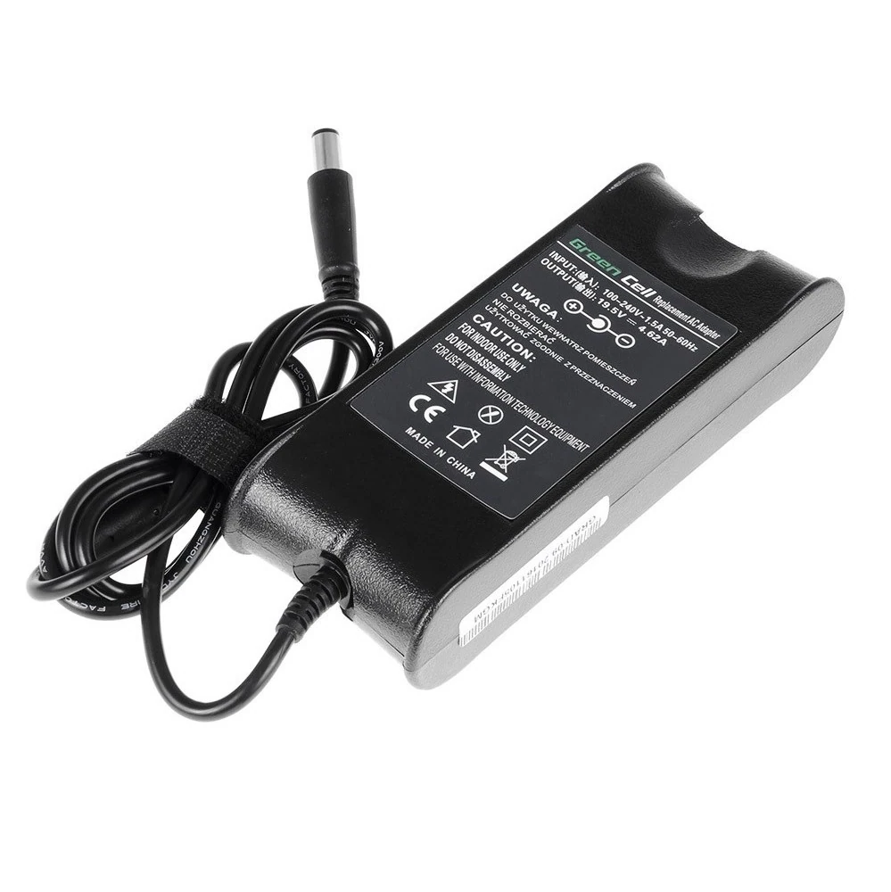 Green Cell PRO - Strömadapter - AC 100-240 V - 90 Watt - svart - för Dell Inspiron 15 N5010, 15R N5110 Latitude E6410, E6420, E6430, E6510, E6520