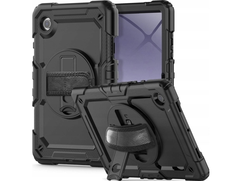 Mobil-/surfplattfodral Tech-Protect Solid360 för Galaxy Tab A9+ Plus, svart