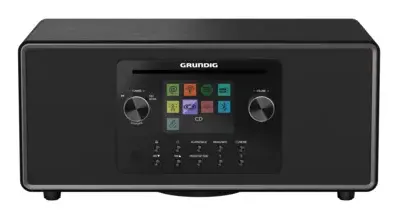 Grundig DTR 7100, Bärbar, Analog och digital, DAB, DAB+, FM, 42 W, TFT, 8,13 cm (3.2)