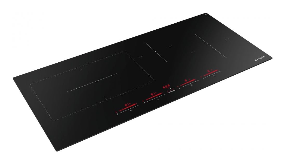 Faber SLIM 94 KL induktionshäll 90 cm 4 zoner, inbyggd, svart