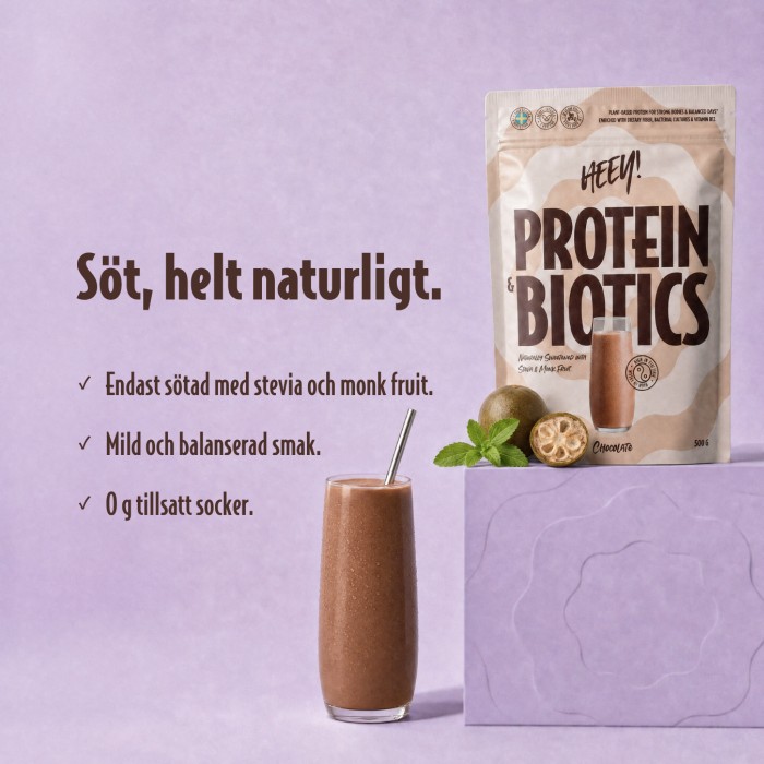 HEEY Protein Biotics, Vanilla, 500 g, bild 3