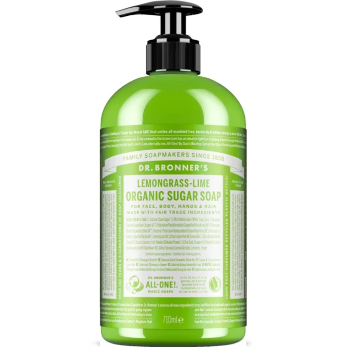 Dr. Bronner's Lemongrass-Lime Soap 710 ml