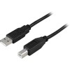 DELTACO USB 2.0 kabel A-B Svart 5m, bild 2