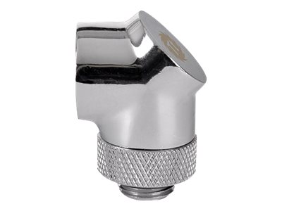 Thermaltake Pacific G1/4 90 Degree Adapter - Anslutningsadapter för vätskekylningssystem - krom