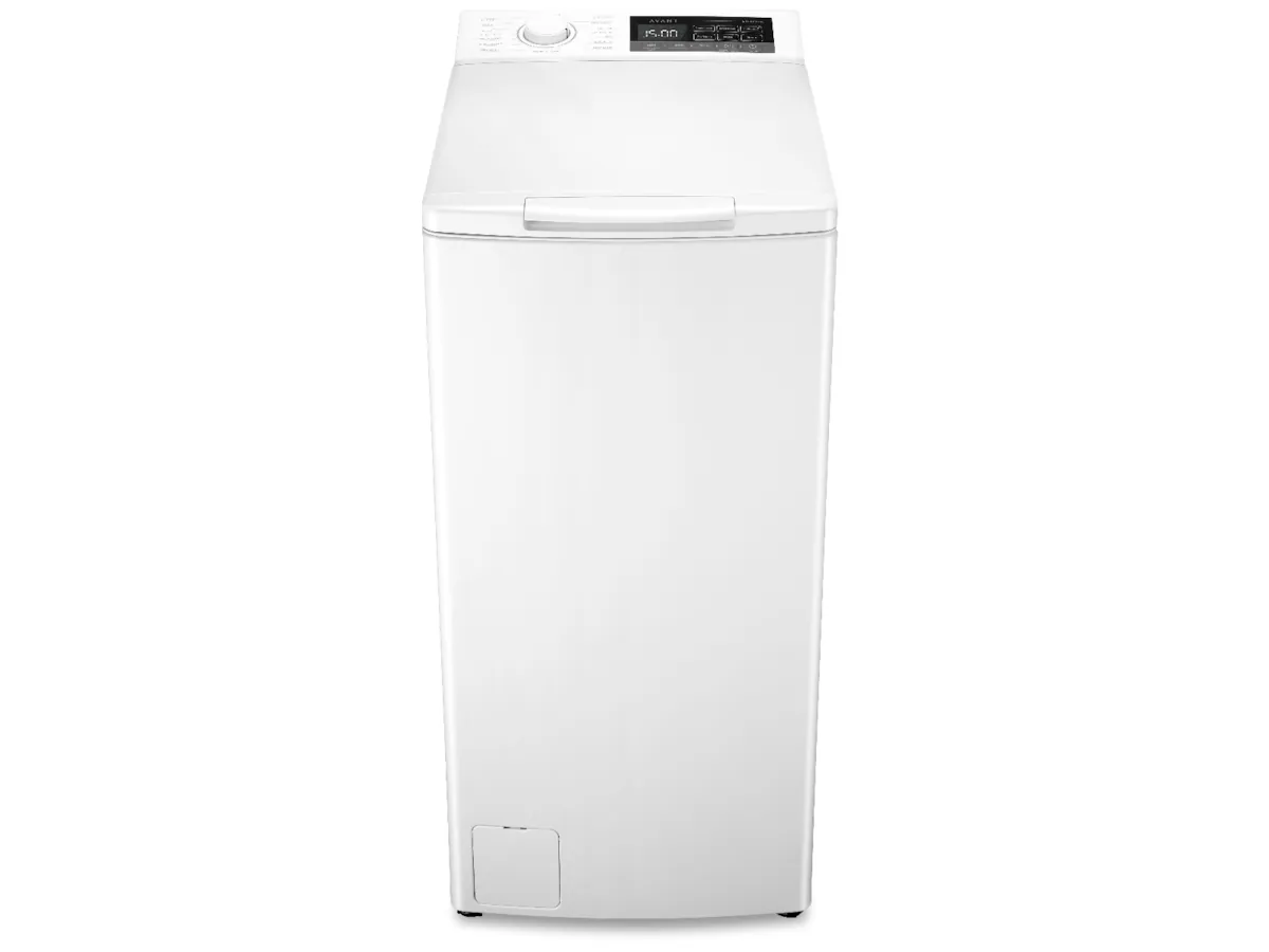 Avant WMT8WH1 Toppmatad tvättmaskin 8kg / 1300 rpm / 87,5x40x66cm / 15 program / Energiklass A - Vit