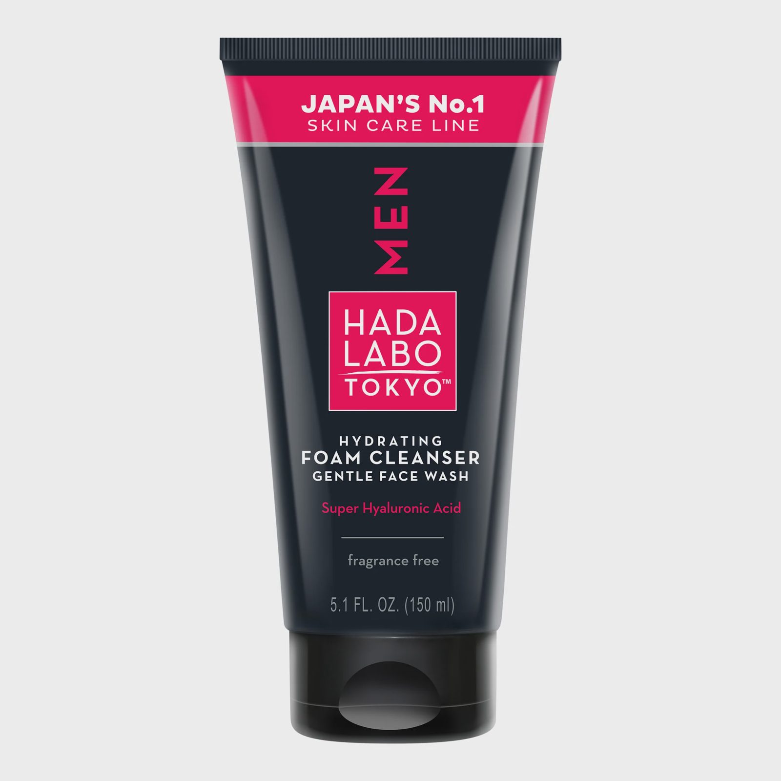 HADA LABO TOKYO MEN Hydrating Foam Cleanser Gentle Face Wash 150 ml