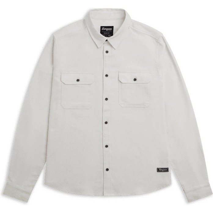 Bergans Nordmarka Flannel Shirt Men Arctic White - M