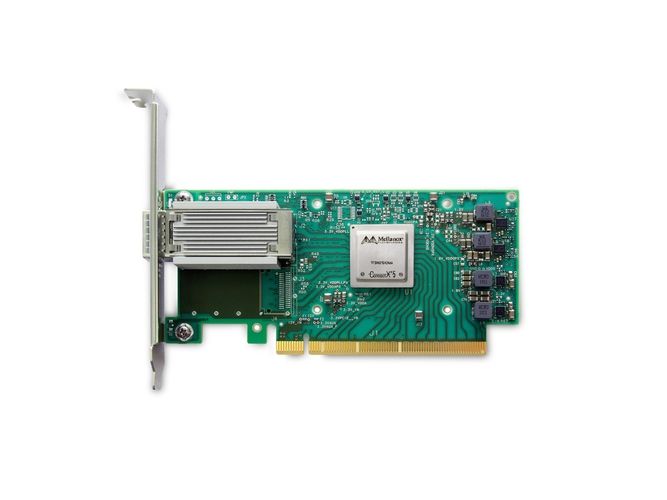 NVIDIA ConnectX-5 - network adapter - PCIe 3.0 x16 - 100Gb Ethernet / 100Gb Infiniband QSFP28 x 1