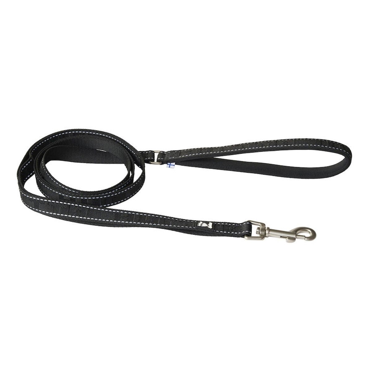 Hurtta Casual Reflexkoppel Svart 180 cm