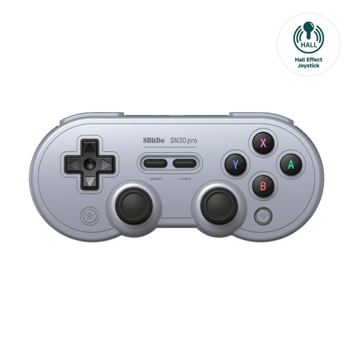 8Bitdo SN30 Pro Bluetooth Gamepad Grey Edition Hall Edition