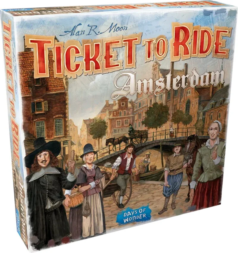 Ticket to Ride: Amsterdam (Nordic), bild 4