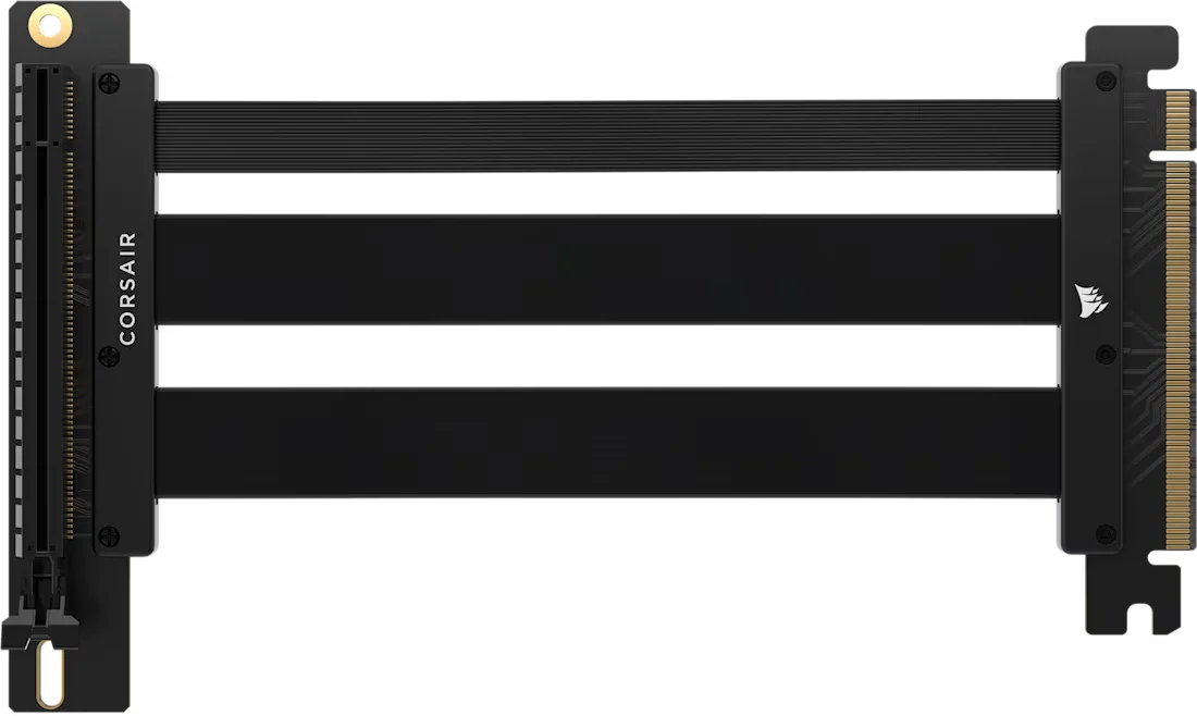 Corsair Premium PCIe 5.0 x16 Riser Cable 175mm black