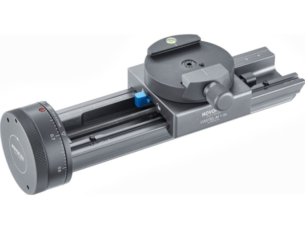 Novoflex Castel-M Focusing Rail w/ Focus Wheel and Indexing Steps