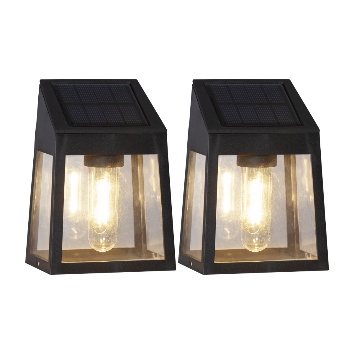 Star Trading 482-29 Wally Filament vägglykta, 2-pack