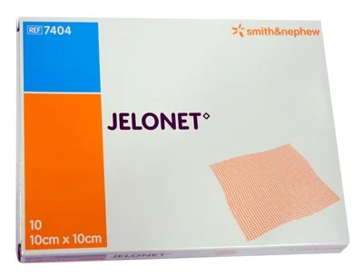 Jelonet salvkompresser 10 x 10 cm, 10 st