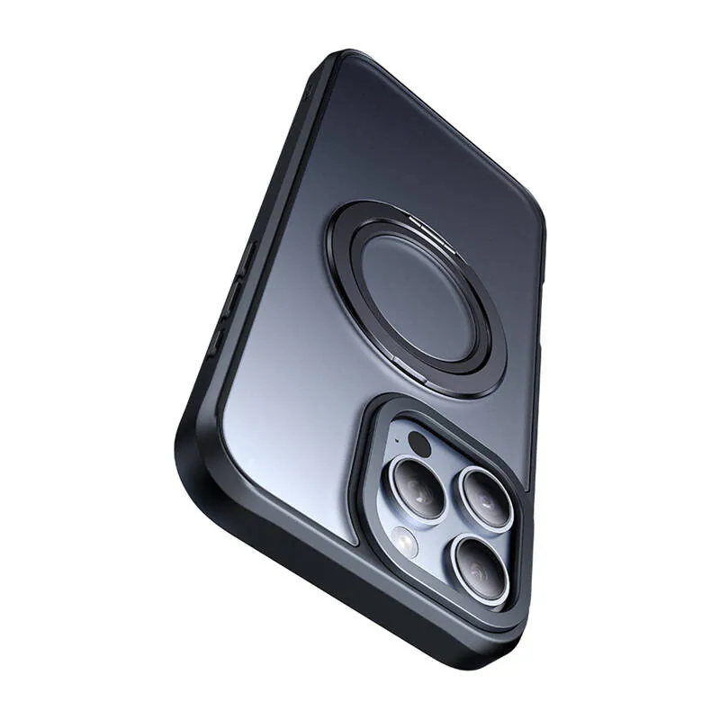 McDodo PC-4933 MagSafe-fodral för iPhone 16 Pro Max med stativ (svart), bild 4