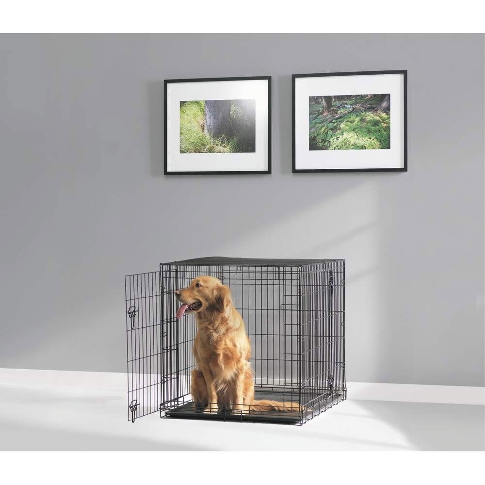 Savic Dog Cottage Hundbur Metall Svart 107 x 72 x 79