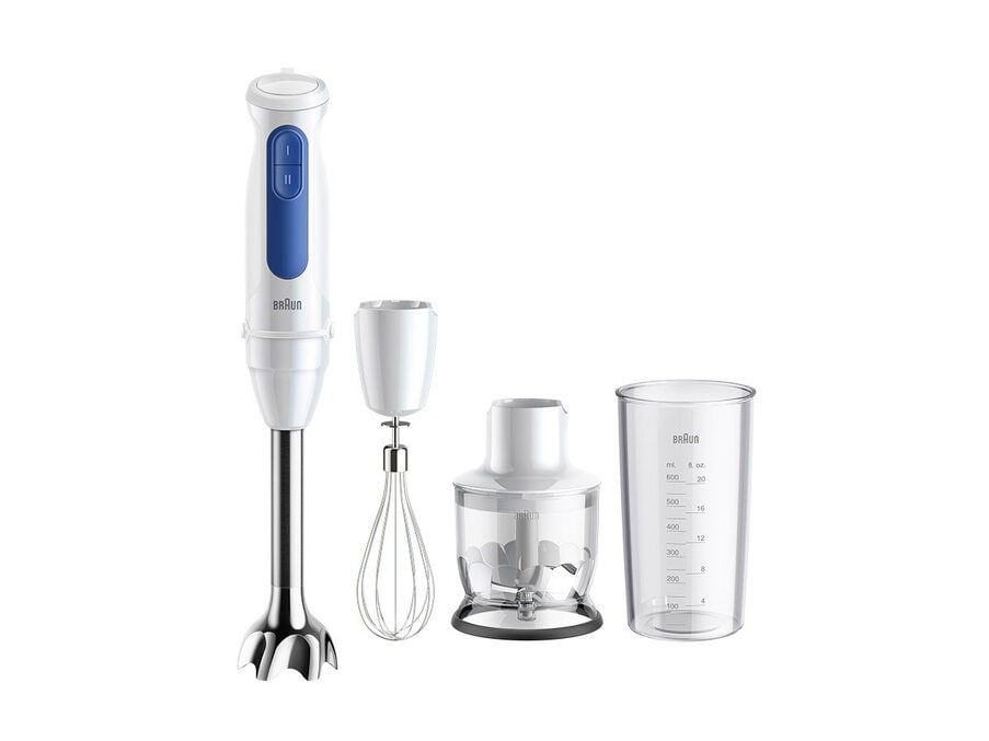 Braun MultiQuick 3 MQ30202M, Stavmixer, 900 W, Vit