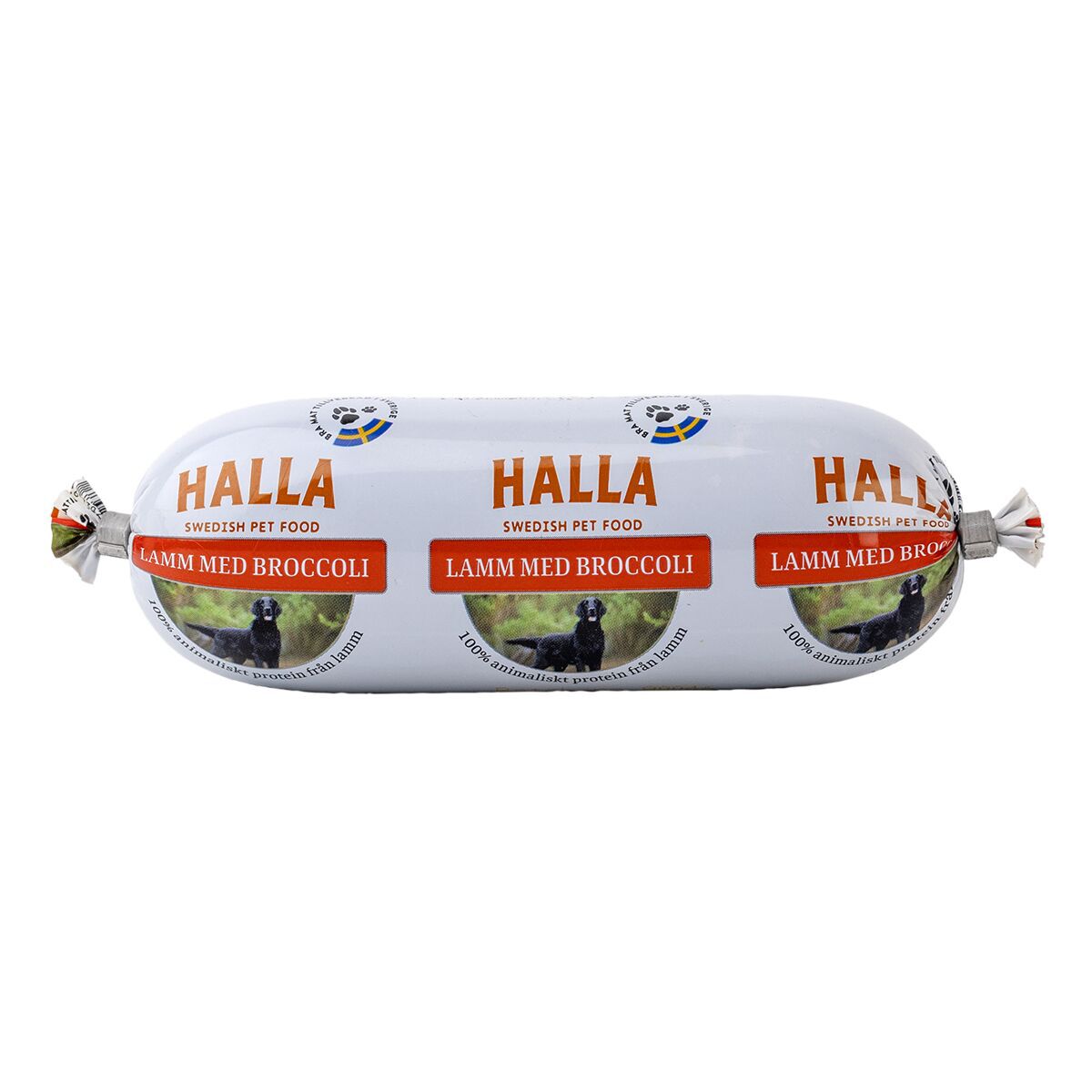 Halla Steamed Lamm med Broccoli 160g