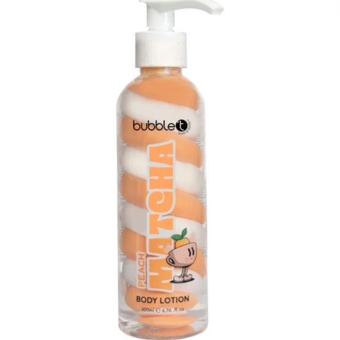 BubbleT Matcha Peach Body Lotion, 200 ml