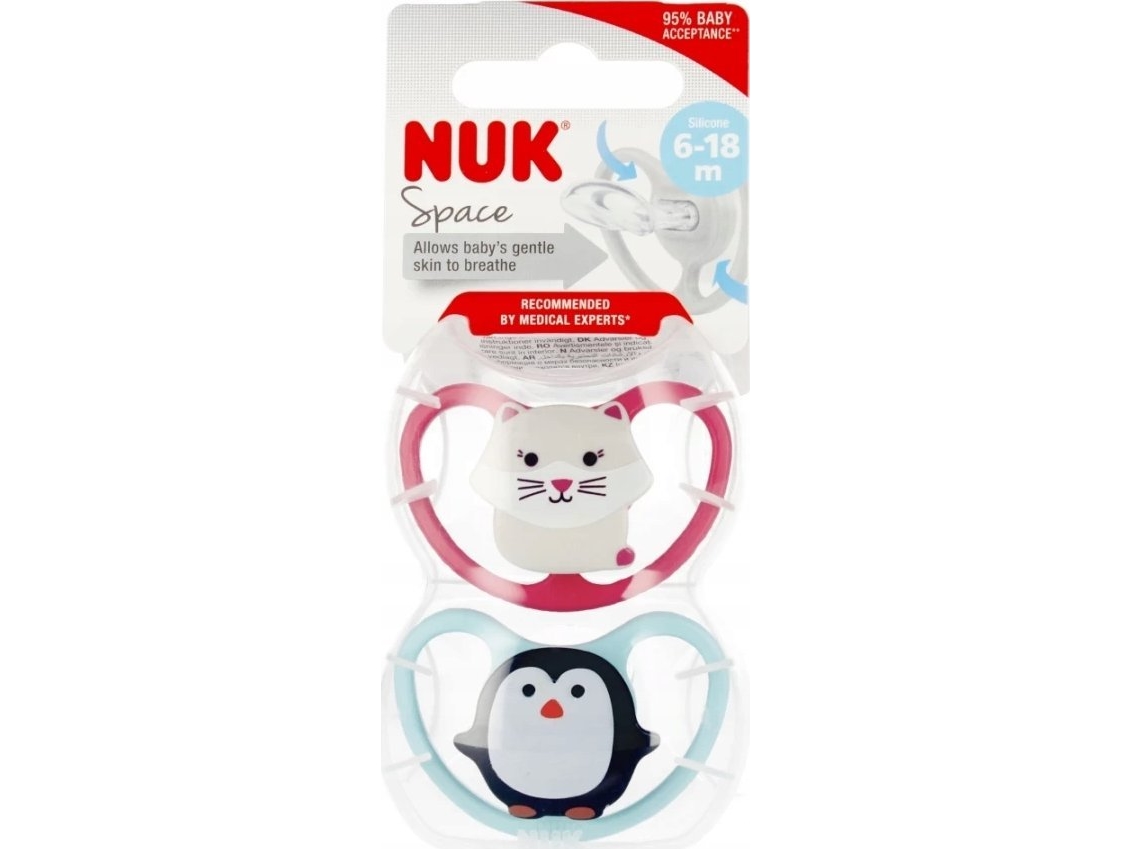 Nuk Nuk USP Dummy 2EL 6-18 SIL SPA R/N 10736366 6