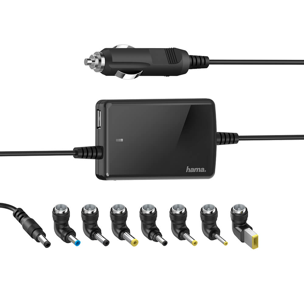 DC-adapter HAMA Notebook Universal Bil 70W, 8 st adaptrar, bild 4
