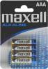 Maxell Batterier - AAA (LR03) - 4-pack, bild 2