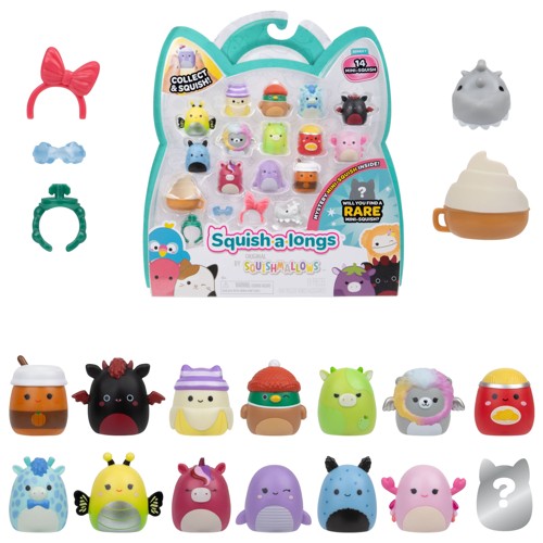 Squishalongs - 2,5 cm 14-pack S7